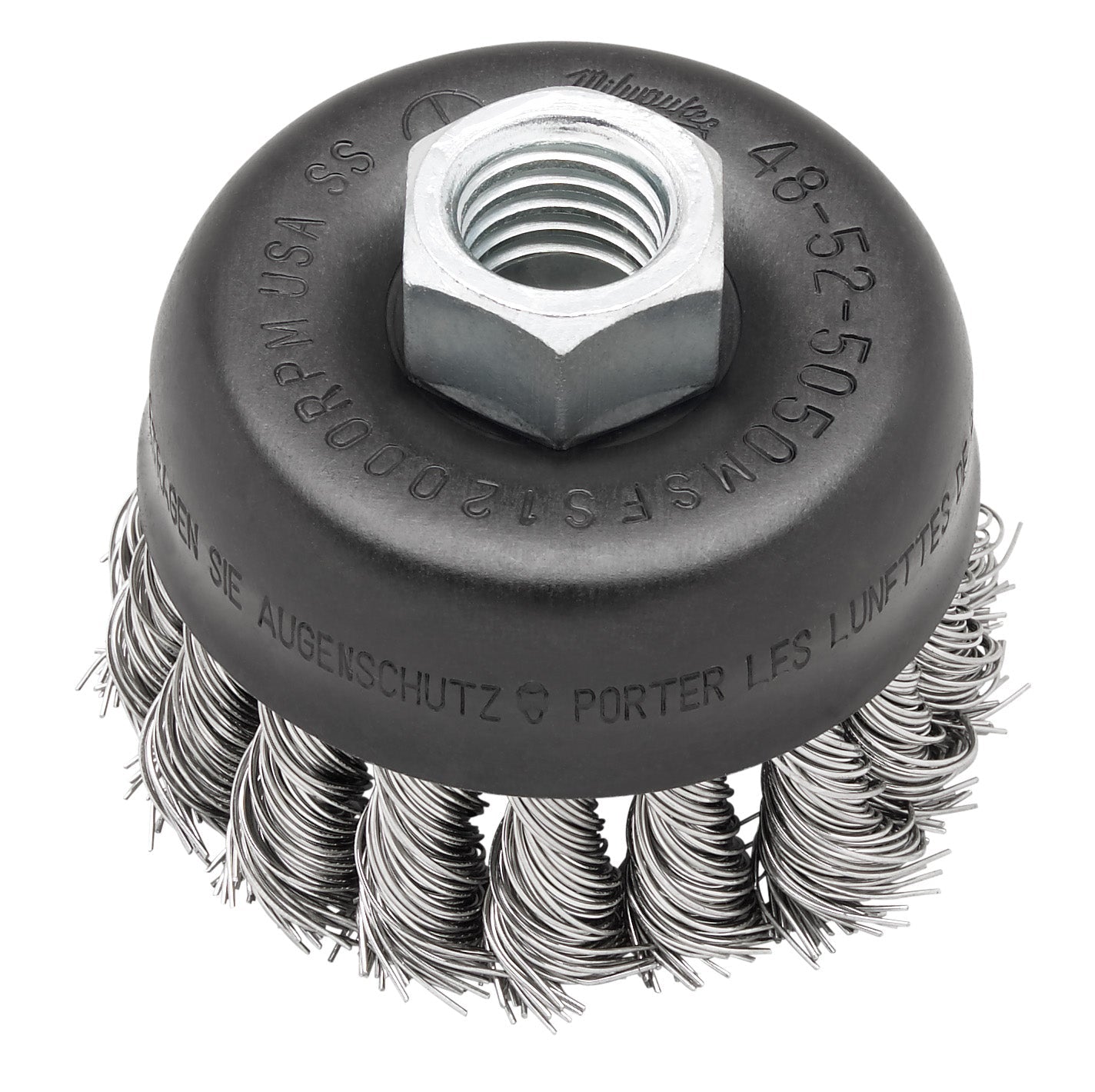 Milwaukee Tool 48-52-5050 3" KNOT CUP BRUSH