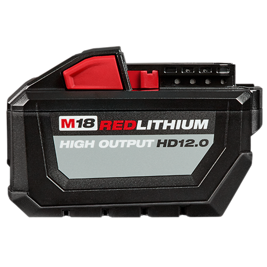 Milwaukee Tool 48-59-1200 M18 REDLITHIUM™ HIGH OUTPUT™ HD12.0 Battery Pack w/ Rapid Charger - MPR Tools & Equipment