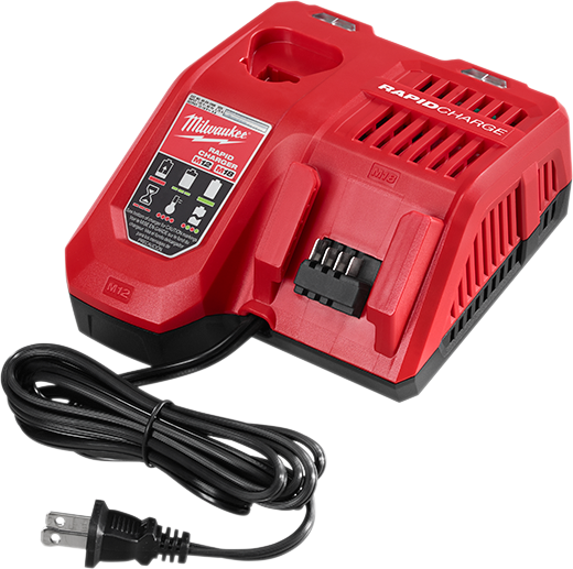 Milwaukee Tool 48-59-1200 M18 REDLITHIUM™ HIGH OUTPUT™ HD12.0 Battery Pack w/ Rapid Charger - MPR Tools & Equipment