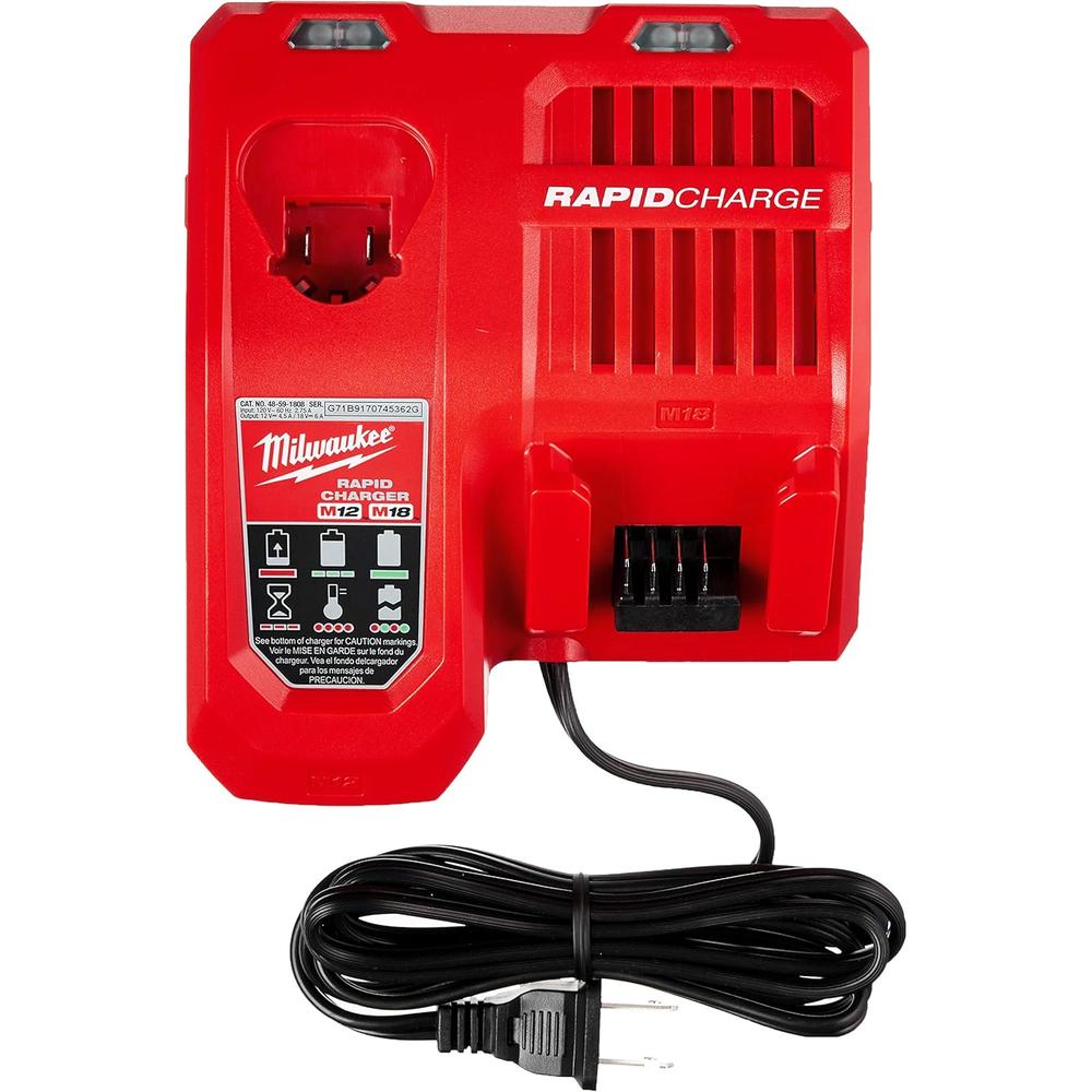 Milwaukee Tool 48-59-1808 M18 & M12 RAPID CHARGER