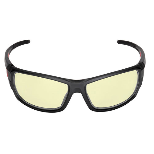 Milwaukee Tool 48-73-2120 Safety Glasses - Yellow Anti-Scratch Lenses - MPR Tools & Equipment