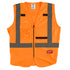 Milwaukee Tool 48-73-5073 (12) HI VIS VEST-ORANGE-2XL/3XL