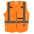 Milwaukee Tool 48-73-5074 (12) HI-VIS VEST-ORANGE-4X/5X (CSA)