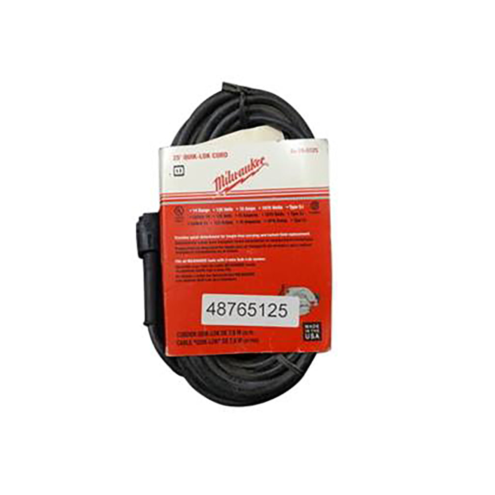 Milwaukee Tool 48-76-5125 25 FT 14-2 SJ Q-LOK CORD SET