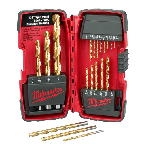 Milwaukee Tool 48-89-1105 20 PC TITANIUM DRILL BITSET