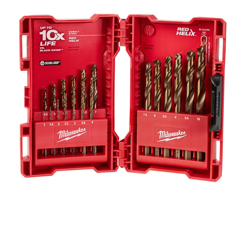 Milwaukee Tool 48-89-2530 METRIC COBALT RH 19PC KIT