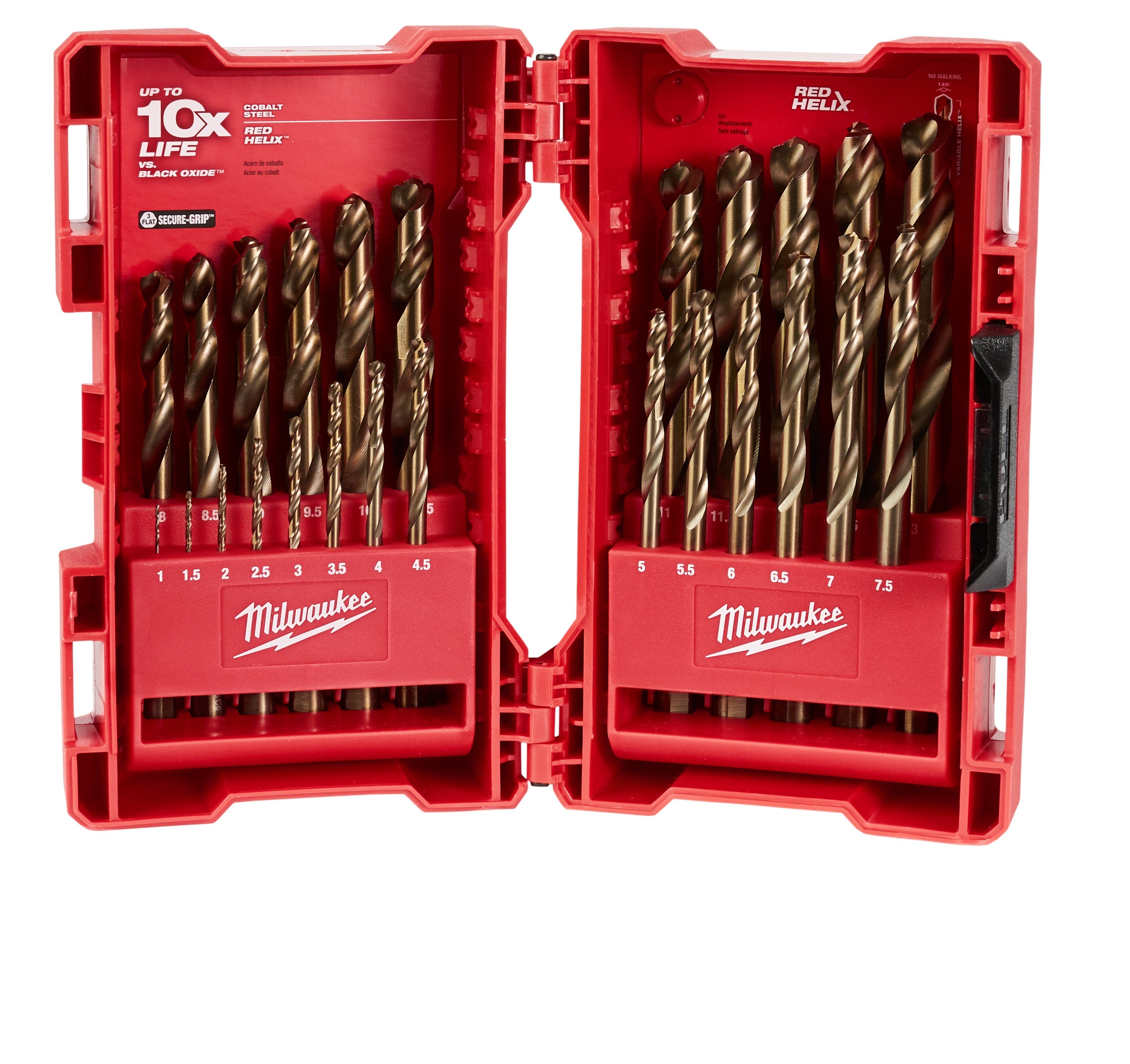 Milwaukee Tool 48-89-2531 METRIC COBALT RH 25PC KIT