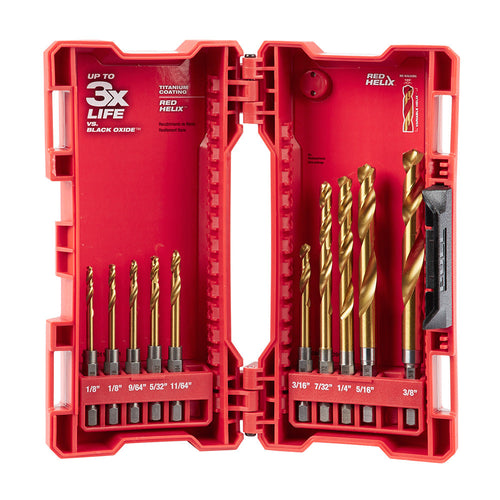 Milwaukee Tool 48-89-4633 SHOCKWAVE 10PC TIN KIT