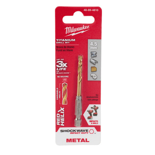 Milwaukee Tool 48-89-4810 US METRIC TIN RH 4.5MM