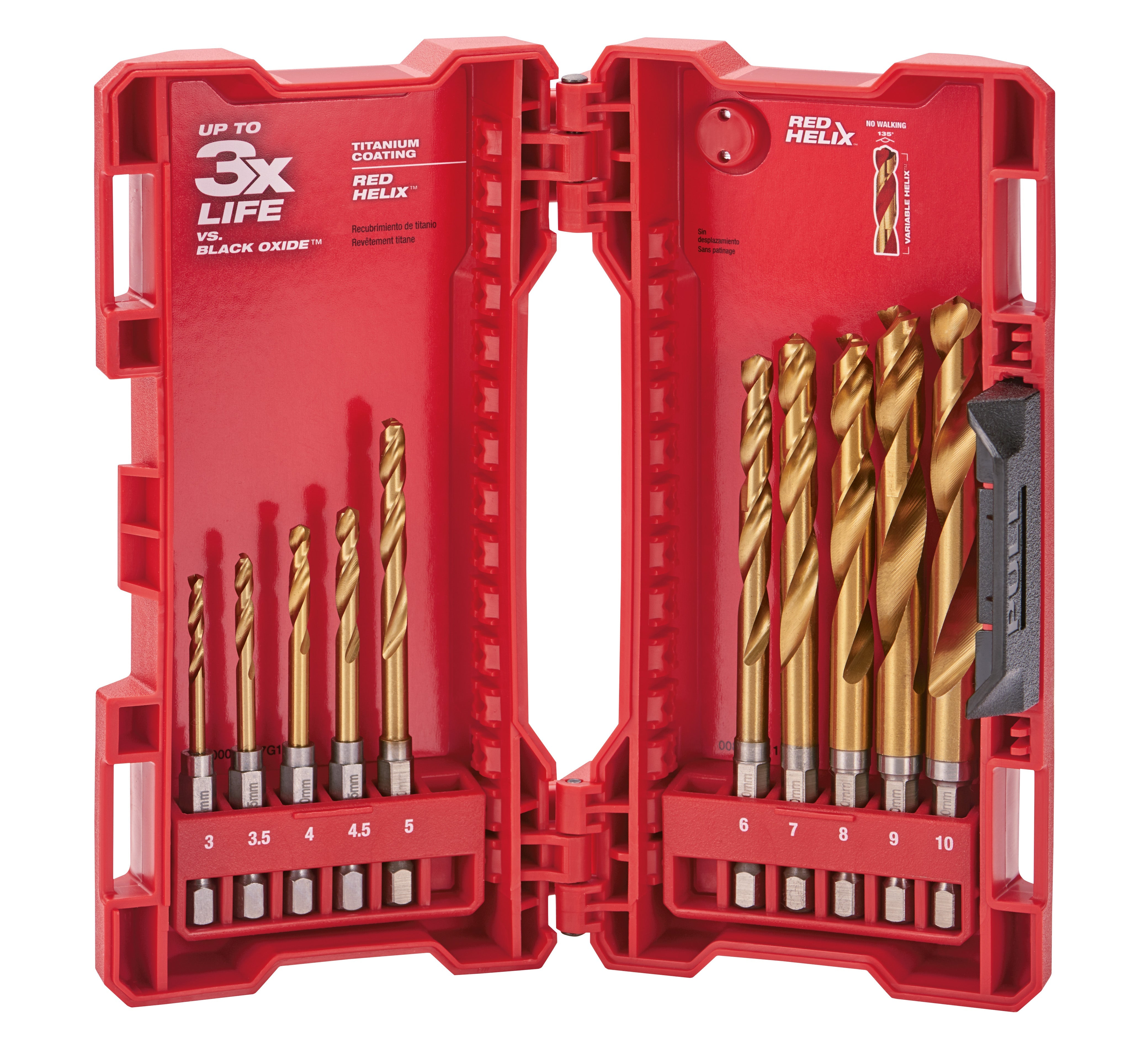 Milwaukee Tool 48-89-4859 US METRIC TIN RH 10PC KT