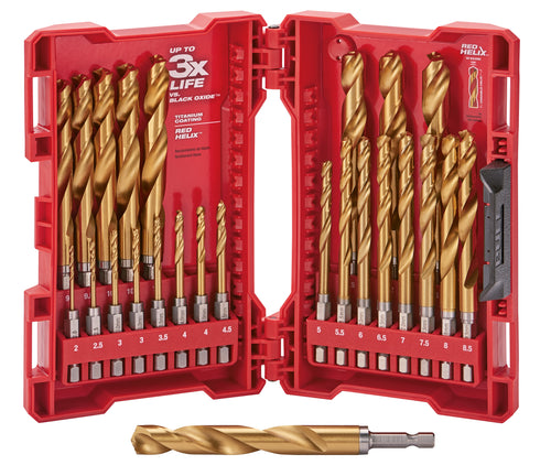 Milwaukee Tool 48-89-4861 US METRIC TIN RH 25 PC KIT
