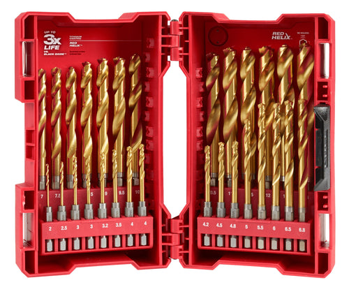 Milwaukee Tool 48-89-4862 US METRIC TIN RH 29PC KT