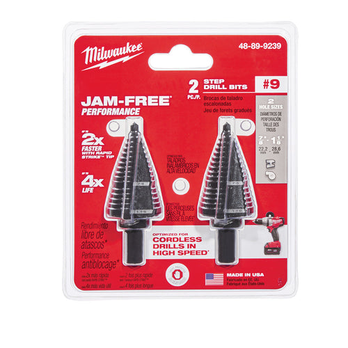 Milwaukee Tool 48-89-9239 SET, STEP BIT #9 2PACK