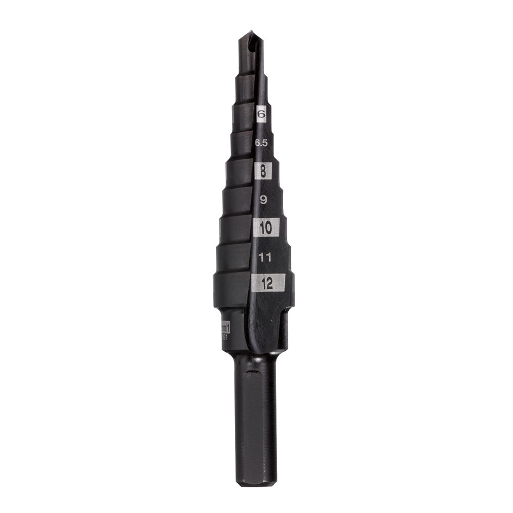 Milwaukee Tool 48-89-9301 STEP BIT 4MM-12MM, 9 HOLE
