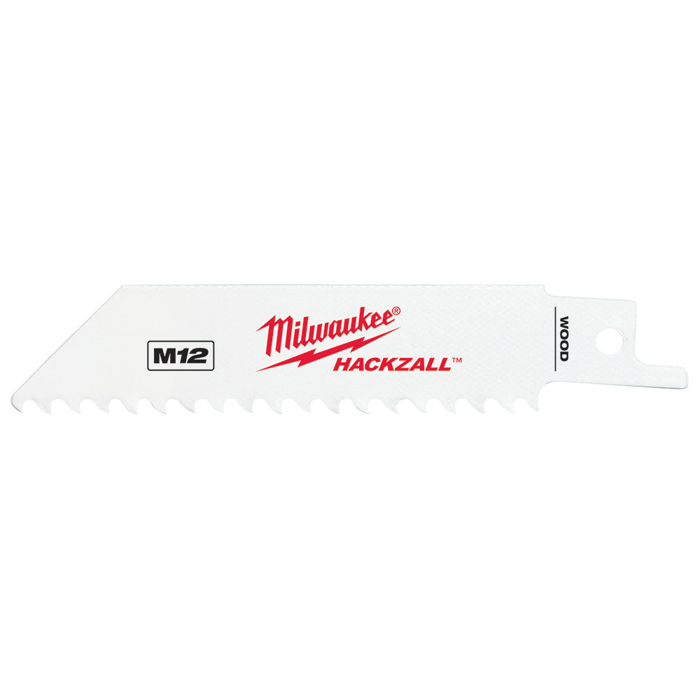 Milwaukee Tool 49-00-5460 5 PK 4"6TPI HACKZALL BL WOOD