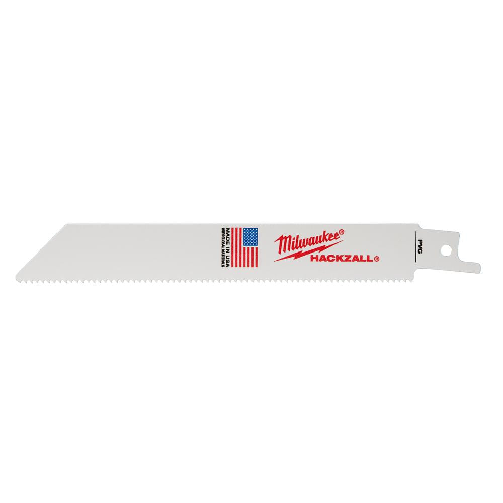 Milwaukee Tool 49-00-5614 5 PK 6"14TPI HACKZALL BL PVC