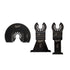 Milwaukee Tool 49-10-9004 3PC WOOD BLADE VARIETY PK