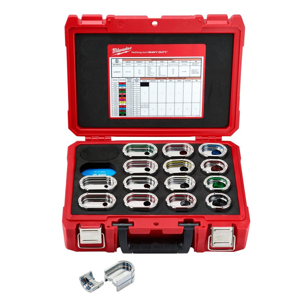Milwaukee Tool 49-12-KITC 12T #6 AWG-750 MCM CU U DIE KT