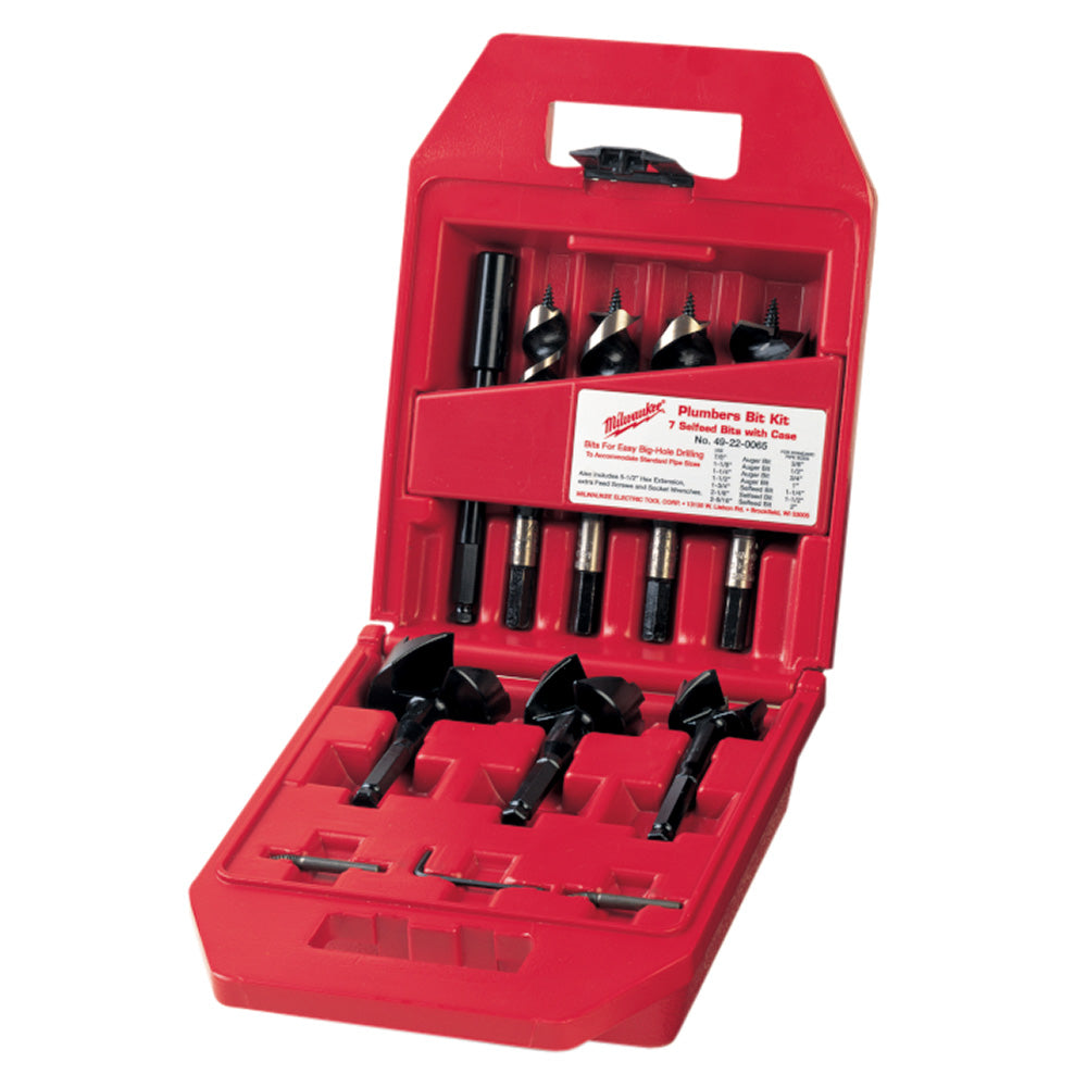 Milwaukee Tool 49-22-0065 PLUMBERS SFB BIT KIT - MPR Tools & Equipment