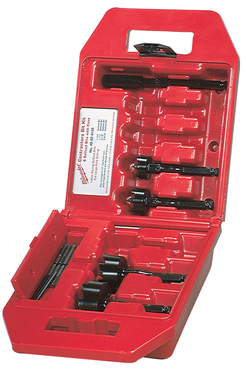 Milwaukee Tool 49-22-0135 BIT CONTRACTORS SFB 4PC KIT - MPR Tools & Equipment