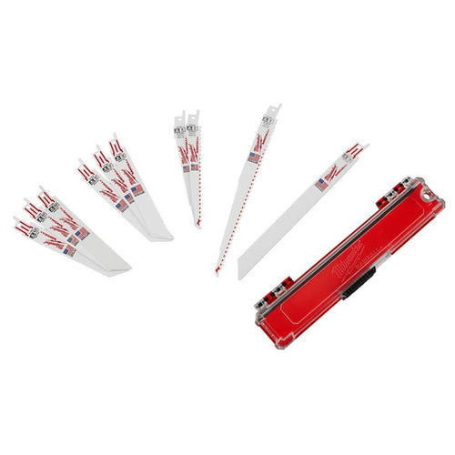 Milwaukee Tool 49-22-3310 Sawzall® 10 pieces Assorted Reciprocating Blade Set - MPR Tools & Equipment