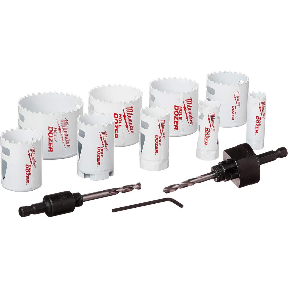 Milwaukee Tool 49-22-4025 13 pieces HOLE DOZER™ General-Purpose Hole Saw Kit