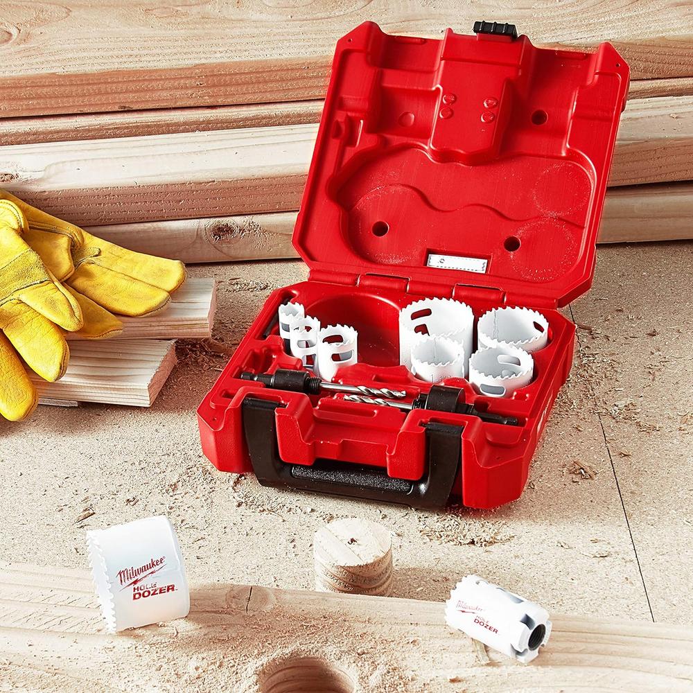 Milwaukee Tool 49-22-4025 13 pieces HOLE DOZER™ General-Purpose Hole Saw Kit