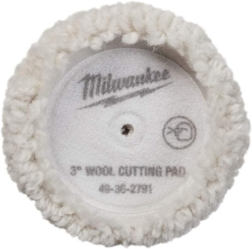 Milwaukee Tool 49-36-2791 3" Wool Cutting Pad
