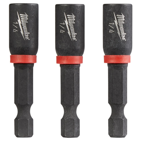 Milwaukee Tool 49-66-4522 3PK 1/4 X 1-7/8 IMPCT MAG NTDVR - MPR Tools & Equipment