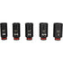 Milwaukee Tool 49-66-7006 12-PC 3/8" DRIVE, 6 PT. SAE DEEP IMPACT SOCKET SET, 5/16" – 1"