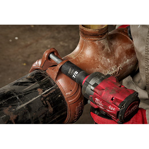 Milwaukee Tool 49-66-7012 19 pieces SHOCKWAVE™ Impact Duty™ 1/2" Drive SAE Deep 6 Point Socket Set - MPR Tools & Equipment