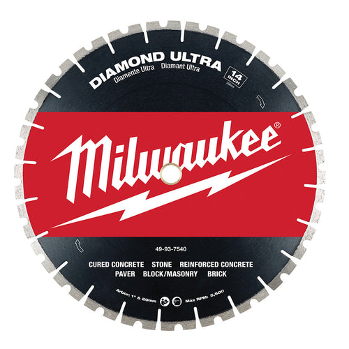 Milwaukee Tool 49-93-7540 14" DIAM ULTRA SEGMENTED - MPR Tools & Equipment