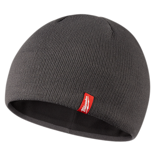 Milwaukee Tool 502G Fleece Lined Knit Beanie, Gray - MPR Tools & Equipment