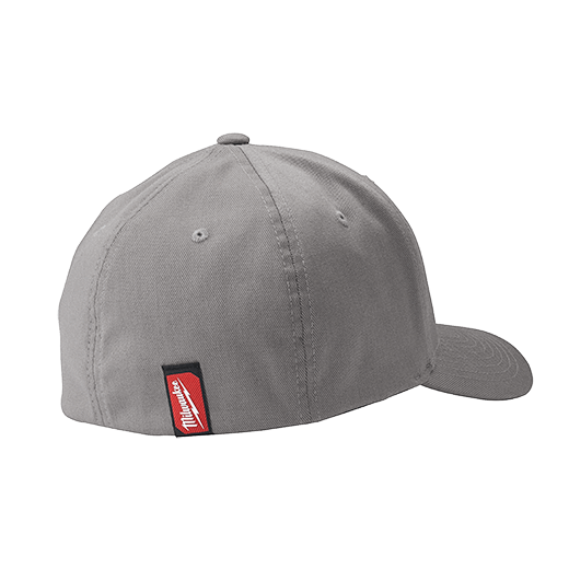 Milwaukee Tool 504G-SM Fitted Hat, Gray S/M - MPR Tools & Equipment