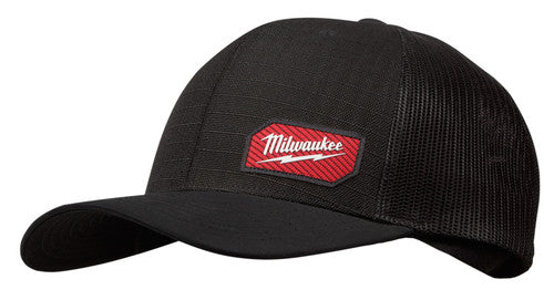 Milwaukee Tool 505B GRIDIRON TRUCKER HAT, BLACK - MPR Tools & Equipment