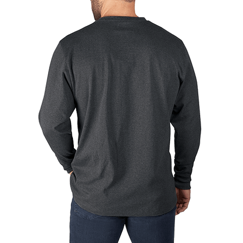 Milwaukee Tool 602G-L Long Sleeve Heavy Duty Pocket T-Shirt - Gray, Large - MPR Tools & Equipment