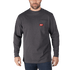 Milwaukee Tool 602G-L Long Sleeve Heavy Duty Pocket T-Shirt - Gray, Large - MPR Tools & Equipment