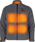 Milwaukee Tool M100G-21M Medium Gray Toughshell Heated Jacket Kit with M12 CP3.0 Battery/charger/USB-C Cable