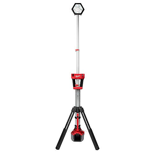 Milwaukee Tool M18 18-Volt Lithium-Ion Cordless Rocket Dual Power Tower Light (Tool-Only) (2500-Lumen) - MPR Tools & Equipment