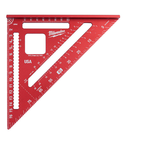 Milwaukee Tool MLSQ170 MKE 7" METRIC RAFTER SQ - MPR Tools & Equipment