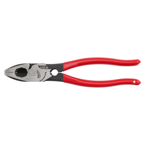 Milwaukee Tool MT500T 9" LINEMAN'S DIPPED PLIERS W/ THREAD CLEANER USA - MPR Tools & Equipment