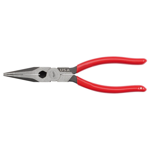 Milwaukee Tool MT505 8" LONG NOSE DIPPED GRIP PLIERS USA - MPR Tools & Equipment