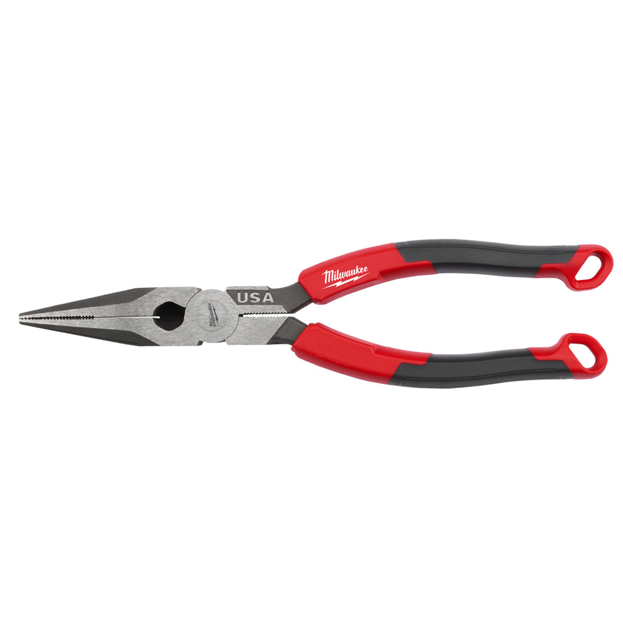 Milwaukee Tool MT555 8" LONG NOSE COMFORT GRP PLIERS USA - MPR Tools & Equipment