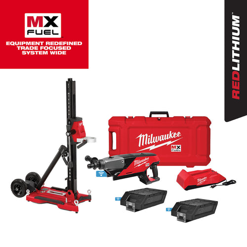 Milwaukee Tool MXF301-2CXS X FUEL HANDHELD CORE DRILL KIT WITH STAND - MPR Tools & Equipment