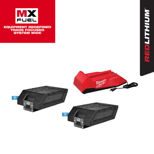 Milwaukee Tool MXFC-2XC X FUEL XC406 BATTERY/CHARGER EXPANSION KIT - MPR Tools & Equipment