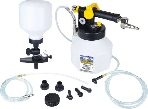 Mityvac MV7135 PREMIUM VACUUM BRAKE & CLUTCH BLEEDER KIT WITH 2.5L RESERVOIR - MPR Tools & Equipment