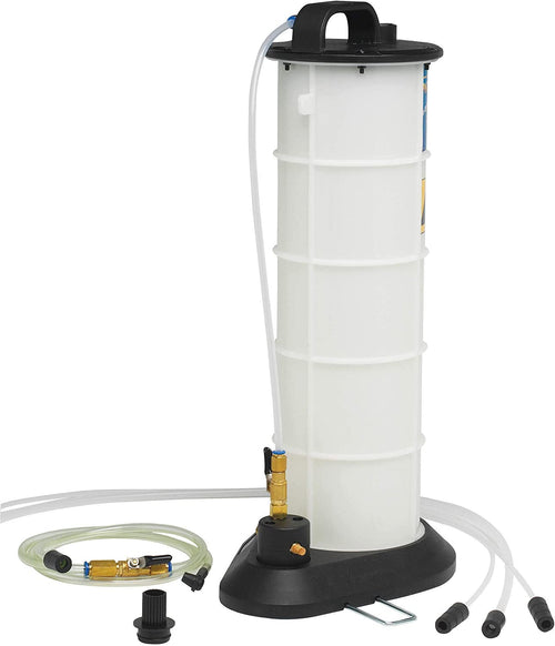 Mityvac MV7300 Pneumatic Air Operated Fluid Evacuator with Accessories for Draining Engine Oil or Transmission Fluid Directly Through the Dipstick Tubes - MPR Tools & Equipment