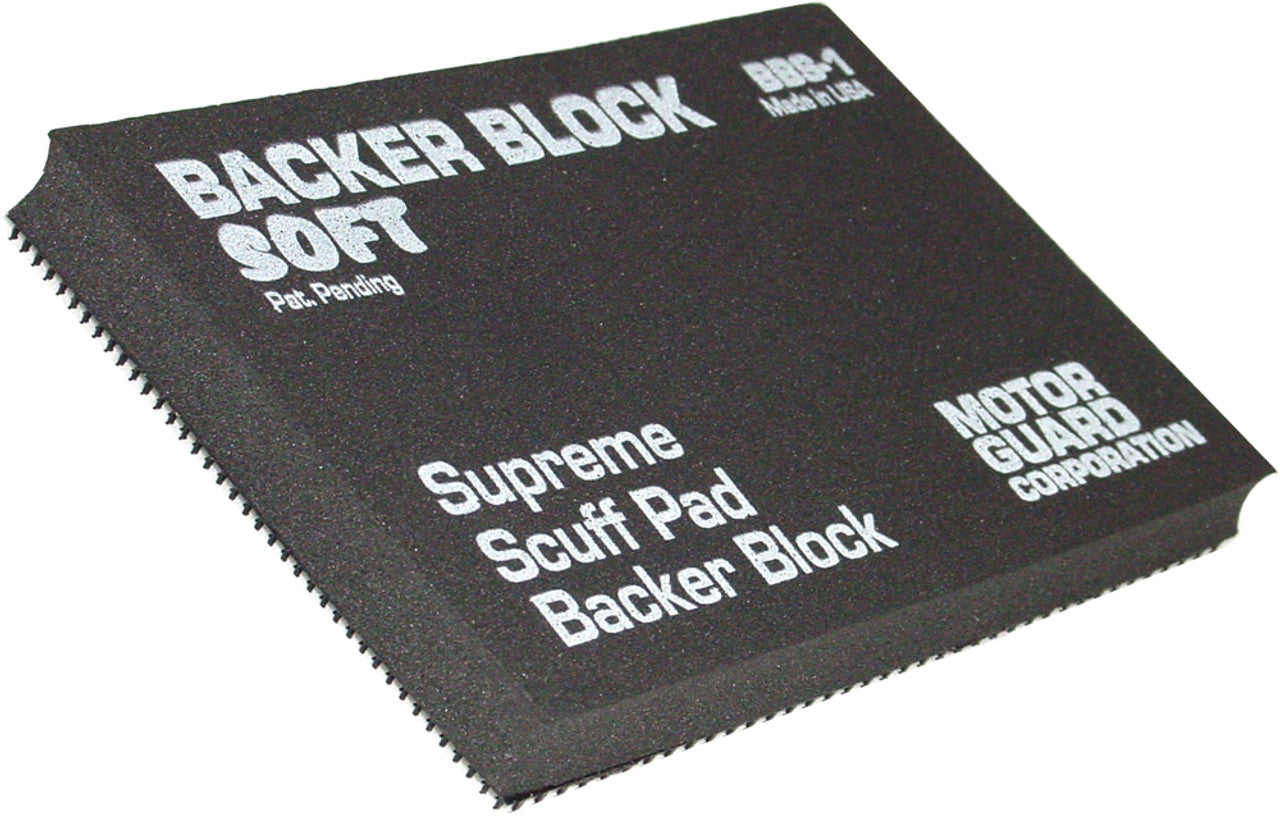 Motor Guard BBS-1 BACKER BLOCK SOFT - MPR Tools & Equipment