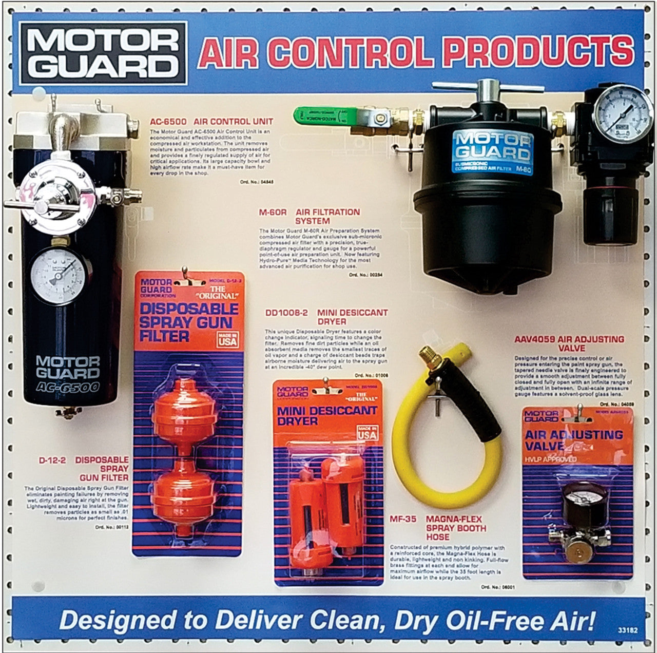 Motor Guard DP-6000A AIR CONTROL DISPLAY ONLY - MPR Tools & Equipment