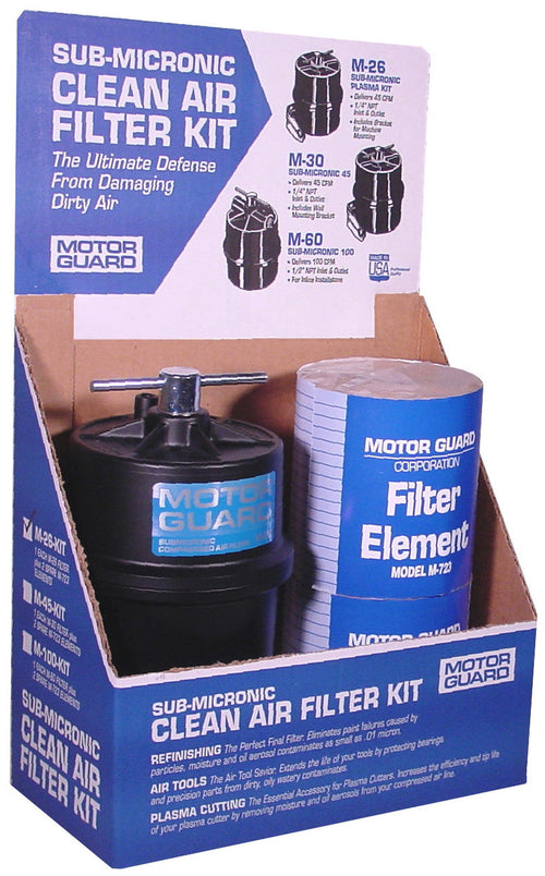 Motor Guard M-45-KIT AIR FILTER KT 1/4NPT - MPR Tools & Equipment